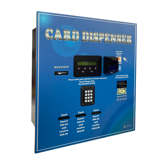 AC605 Rear Load Pre-Valued Card Dispenser