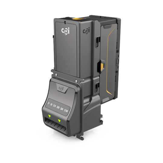CPI Talos T702-U7M Validator $1-$20's with 700 Note Stacker